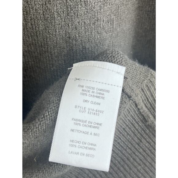 Equipment Asher Oversized Cashmere Sweater Small Green V Neck Revolve Women EUC - Picture 6 of 6